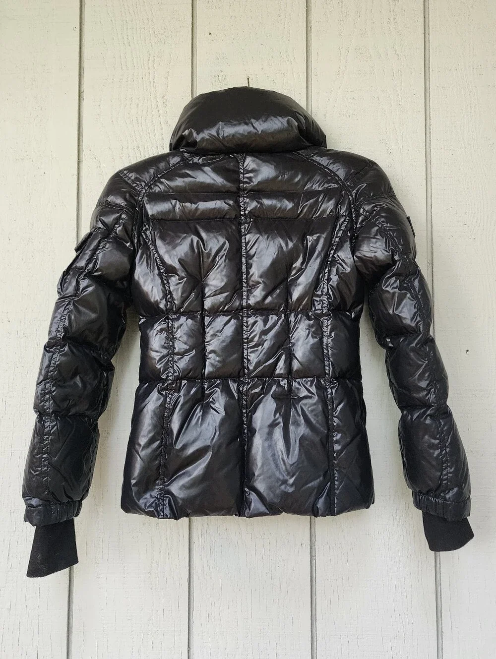 SAM. Girls Freestyle Goose Down Puffer Jacket Jet Black Size 14